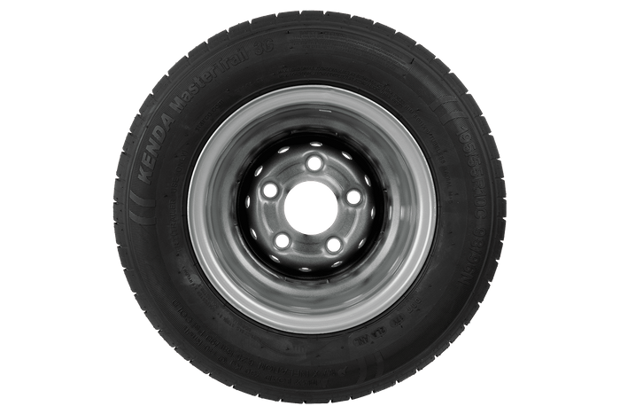 Forsterket hjul til henger KENDA DEKK 195/55 R10C 98/96N KENDA FELG 6Ix10"H2 5x112 ET:-4