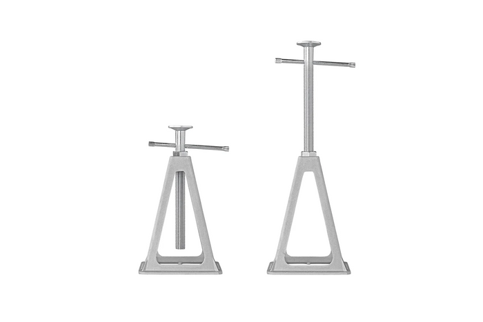 Sett med fire uttrekkbare støtter ProPlus 360803 stabilisator for tilhengere 3600 kg 430 mm