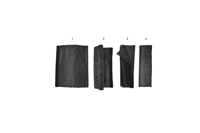 Sett med tre stormstroppbeskyttere ProPlus 361730 stroppbeskyttere 6 cm