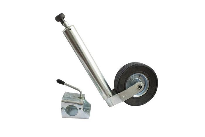 Støttehjul med klemme WINTERHOFF ST60-255SB+KLE60 250kg 60mm 525-755mm