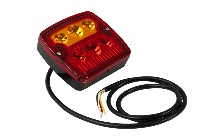 HORPOL LZD 967 LED-baklys 3 funksjoner universal