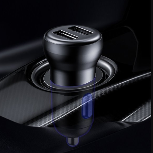 FM-sender BASEUS T-type S-16 bluetooth 5.0 MP3 + billader 2x USB