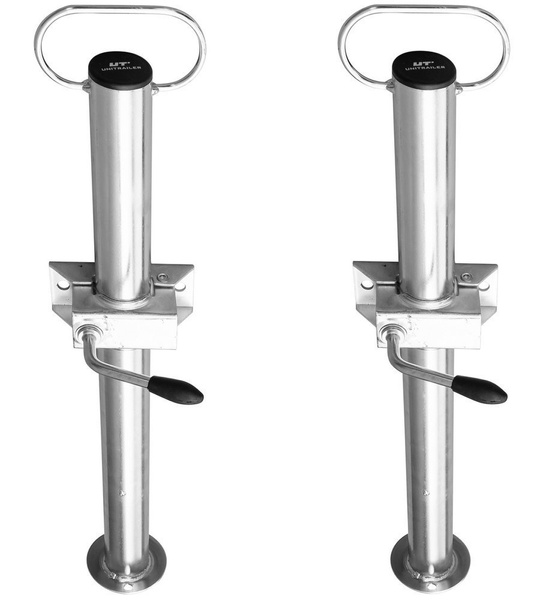 UNITRAILER faste støtter med klemmer, ringer og et sett med skruer 60 cm for 48 mm SETT 2 stk.