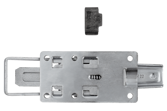 Sidefeste med lås WINTERHOFF BV 90-1 + BVG 90-A komplett tilhengersidelukking