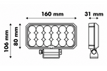 LED arbeidslampereflektor LAYTZ LY7305 72xLED 7000lm rektangulær