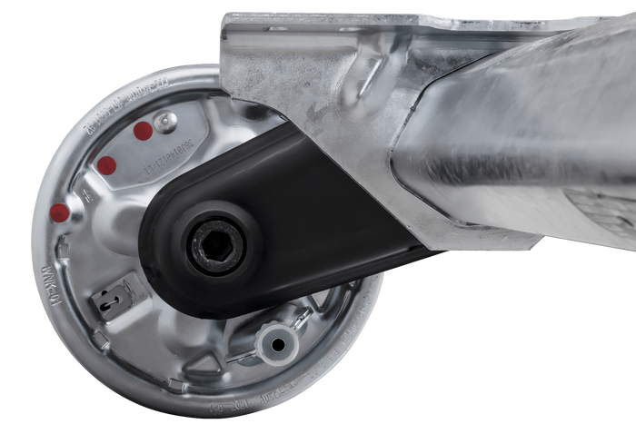 AL-KO COMPACT bremseaksel for tilhenger / bergingsbil 1350kg 1400mm 1850mm 5x112