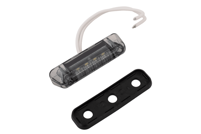 FRISTOM FT-081 LED MØRK markeringslampe, universal hvit