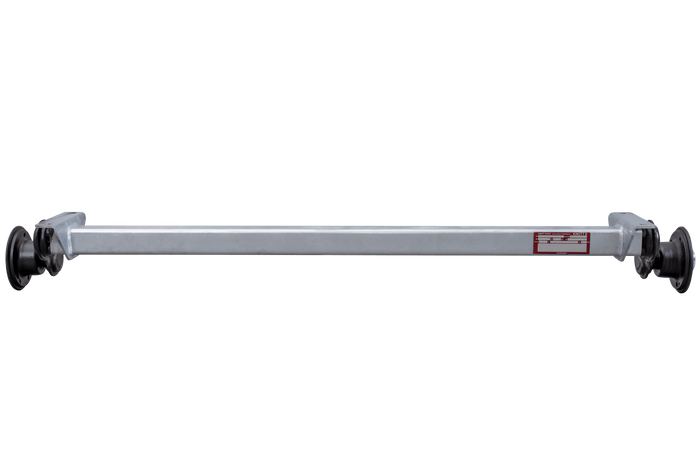 KNOTT VG7-L ubremset aksel for tilhenger 750kg 1260mm 1565mm 5x112