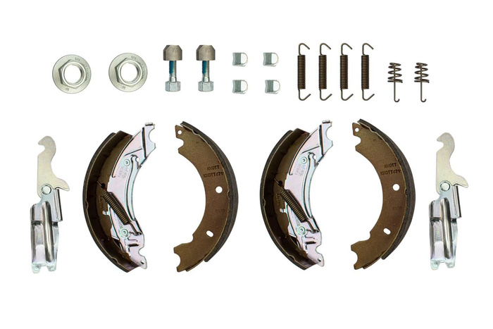 KNOTT bremsesko 200x50 sett