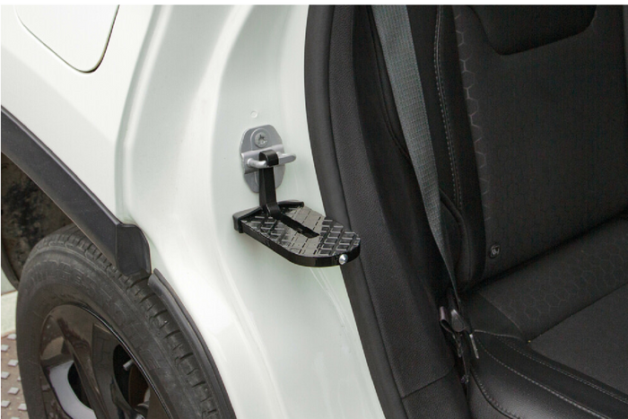 Dørtrappelampe med sikkerhetshammer