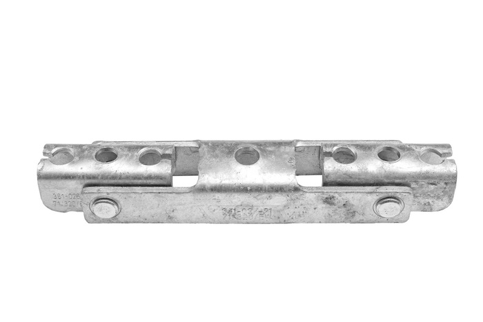 Dobbel T-stang for AL-KO bremseslanger for en toakslet tilhenger