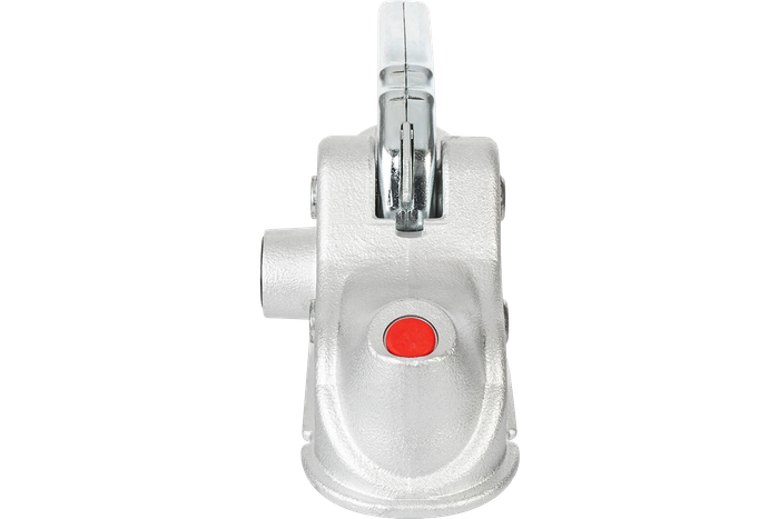 AL-KO AK301 kulefeste for en tilhenger på 3000 kg med 50 mm rørdrag, støpejern