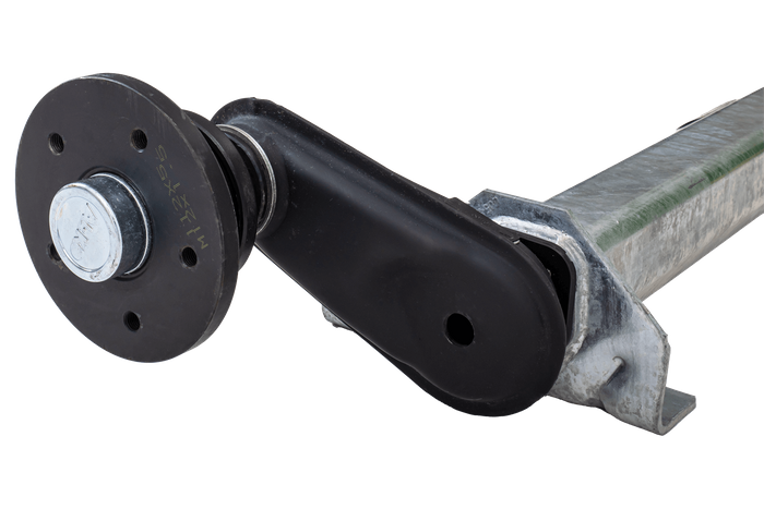 AL-KO PLUS ubremset aksel for tilhenger / bergingsbil 1300kg 1500mm 1950mm 5x112