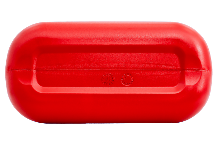 10L HERMON plastdunk med trakt, rød