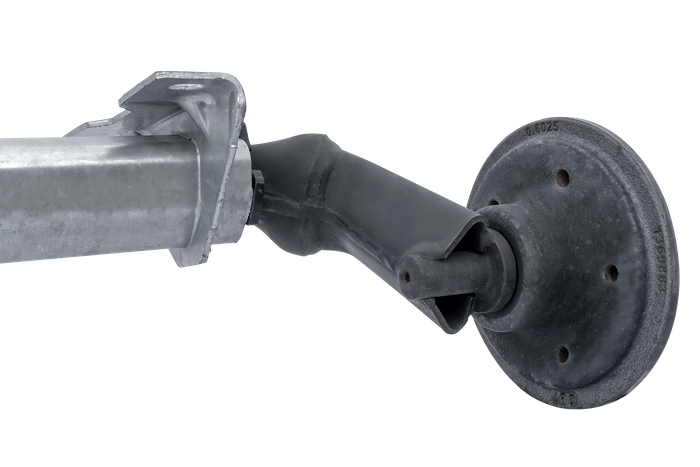 AL-KO OPTIMA ubremset aksel for tilhenger 750kg 1200mm 1630mm 5x112