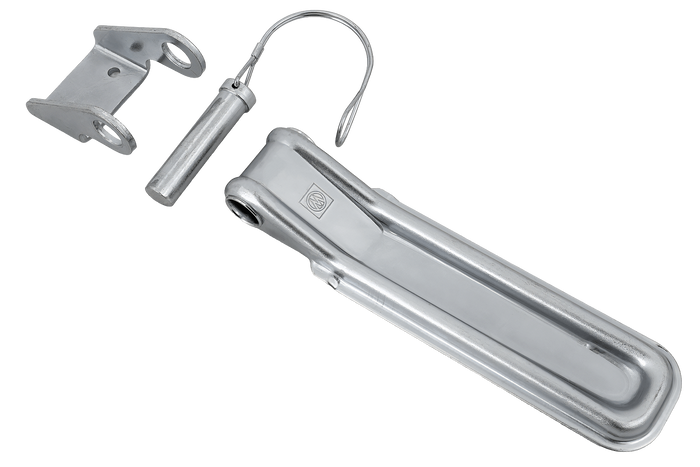 Sidehengsel med håndtak WINTERHOFF BSCH 10-17-220+BSCHG 10-17-C komplett tilhenger sidemontering