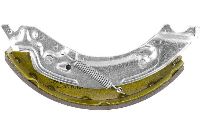 Bremsesko for KNOTT 250x40 aksler med et sett fjærer, med en strammer
