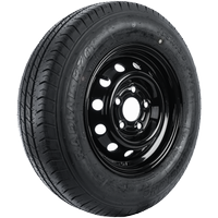 Forsterket tilhengerhjul LINGLONG DEKK 165/80 R13C 96/94N UNITRAILER FELG svart 4,5Jx13"H2 5x112 ET:30