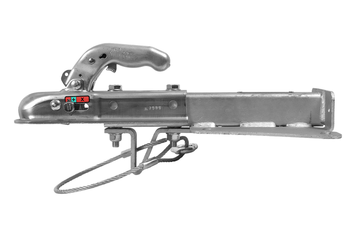 KNOTT KQ14-A+KZE7.5 kulekobling for 750 kg tilhenger med V-formet trekkstang