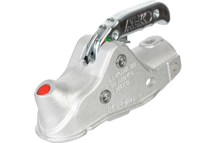 AL-KO AK301 kulefeste for en tilhenger på 3000 kg med 50 mm rørdrag, støpejern