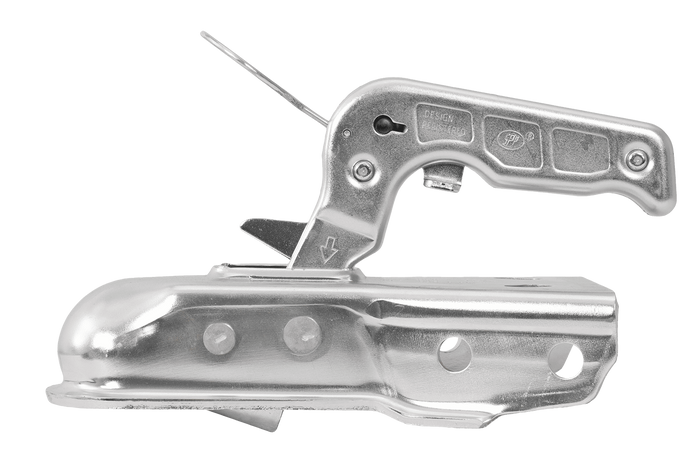 STEELPRESS ZSK-0750K kulekobling for 750 kg tilhenger med V-formet dragstang