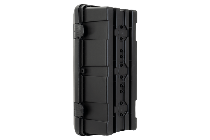 Brannslukningsboks 9 kg DAKEN 82010 ADAMANT 671x310x247mm svart