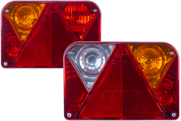 Lyssett: DOBPLAST baklykter + DOBPLAST LED-sidelys + MANTES 5,5 m 13-pinners ledningsnett