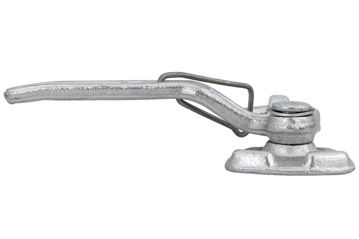 Venstre sidekobling med WINTERHOFF WV 10-L + WVG 10-A feste, komplett tilhengersidelukking