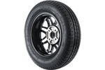 Tilhengerhjul LINGLONG DEKK 155/70 R13 75N ALU UNITRAILER FELG 4Jx13" 4x100 ET:30