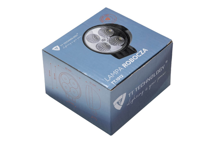 LED-arbeidslampereflektor TT TECHNOLOGY TT.1012 4xLED 900lm rund