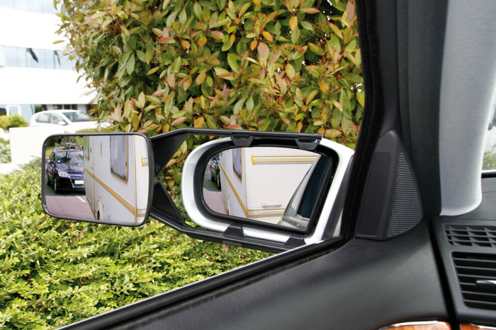 Campingvognlampe 150 × 110 mm tilhengerspeil