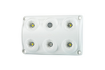 HORPOL LWD2157 LED 900lm innvendig billampe med bryter og rød diode