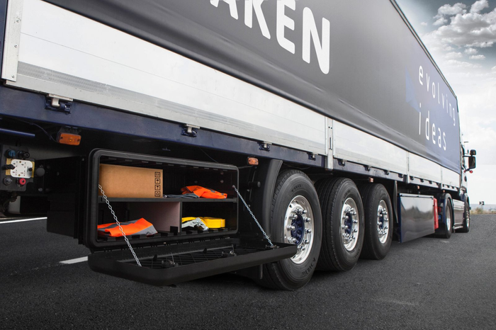 Sett med to hyller til DAKEN ARKA 81209 verktøykasse, rom 1125x445mm og 445x180mm