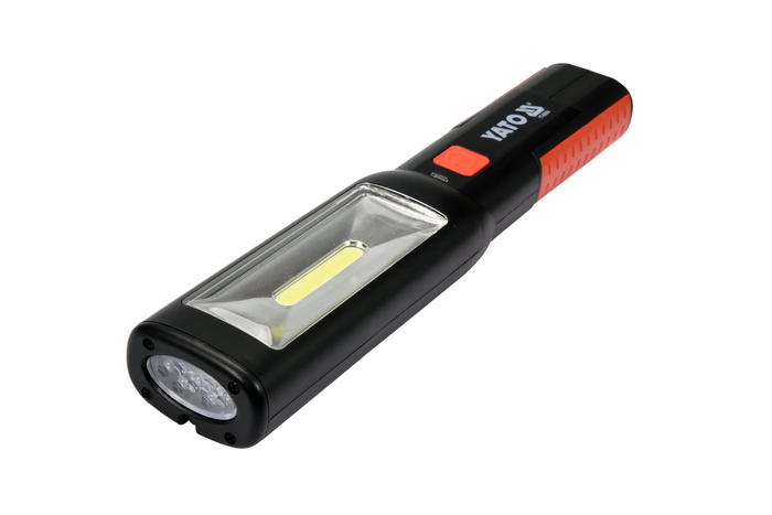 Verkstedlampe + lommelykt YATO YT-08504 LED 3W 250lm