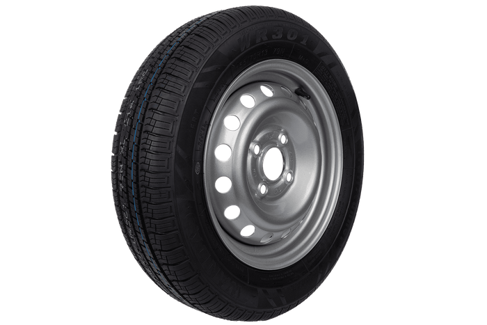 Tilhengerhjul DEKK WANDA 155/70 R13 79N FELGTRAILERTOPP 4Jx13&quot;H2 4x100 ET:30