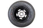 UTSALG Forsterket felg for tilhenger LINGLONG DEKK 195/55 R10C 98/96N ALUMINIUMSFELG ENHETSHENGER 6Jx10" 5x112 ET:-4