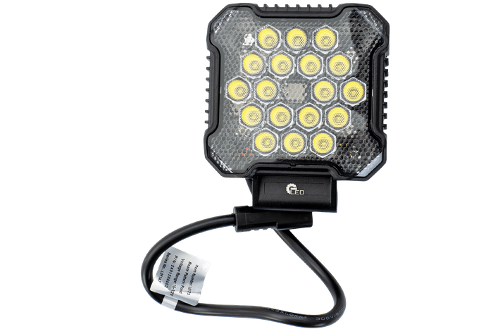 Arbeidslampe TruckLED reflektor 18x LED 2800 LM DT kontakt