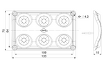HORPOL LWD2154 LED 990 lm innvendig billampe