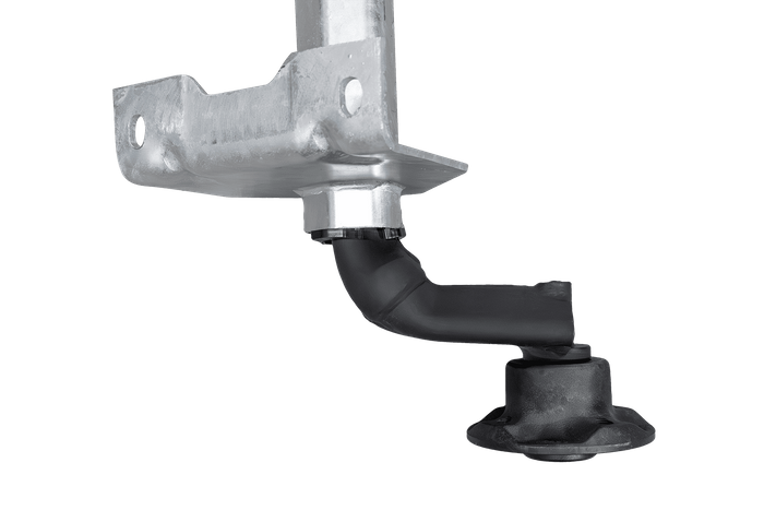 AL-KO OPTIMA ubremset aksel for tilhenger 750kg 1180mm 1630mm 4x100