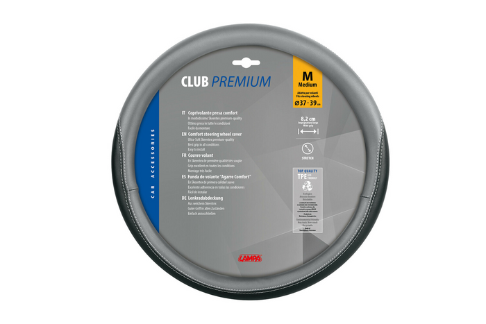 LAMPA CLUB ratttrekk 37-39 cm grå-svart