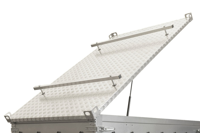 UNITRAILER HAGETRAILER 200 KIPP tilhengertrekk med sylindere / nøkkellås