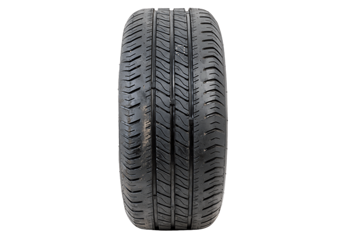OUTLET Forsterket hjul for tilhenger LINGLONG DEKK 195/55 R10C 98/96N UNITRAILER FELG svart 6Jx10" 5x112 ET:-4
