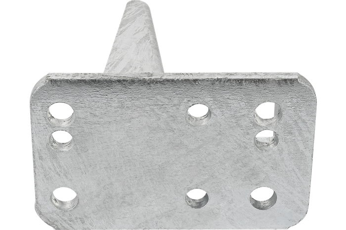 AL-KO støttehjulholderkonsoll for overløpsanordninger 161S, 251S