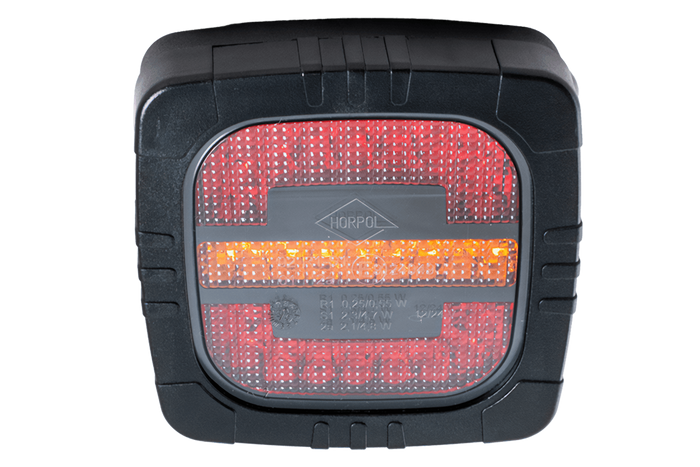 HORPOL LZD2800 LED-baklys 3 funksjoner universal