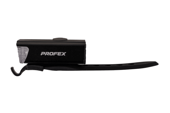 PROFEX 82004 Pro Alu Li-Pol USB sykkellykt foran