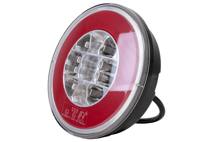 TT TECHNOLOGY TT.12008 Glo-Trac LED Hamburger baklys 3 funksjoner universal