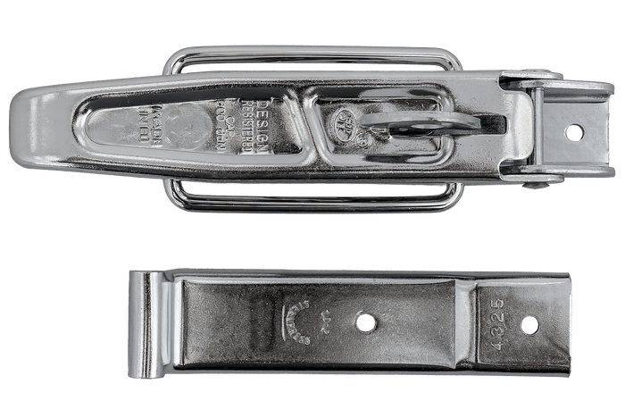 Sidefeste med STEELPRESS ZB-01+Z-02 feste for fullstendig lukking av tilhengersiden