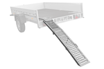 UNITRAILER ALR005 sammenleggbar rampe stålrampe for tilhenger 200 cm 250 kg