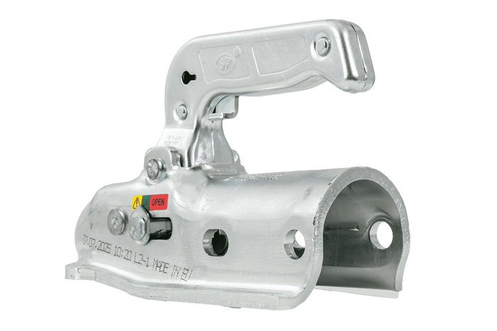 STEELPRESS BC-3000.1D-00-00+Z2 kulekobling for 3000 kg tilhenger med 35-50 mm rørformet dragstang