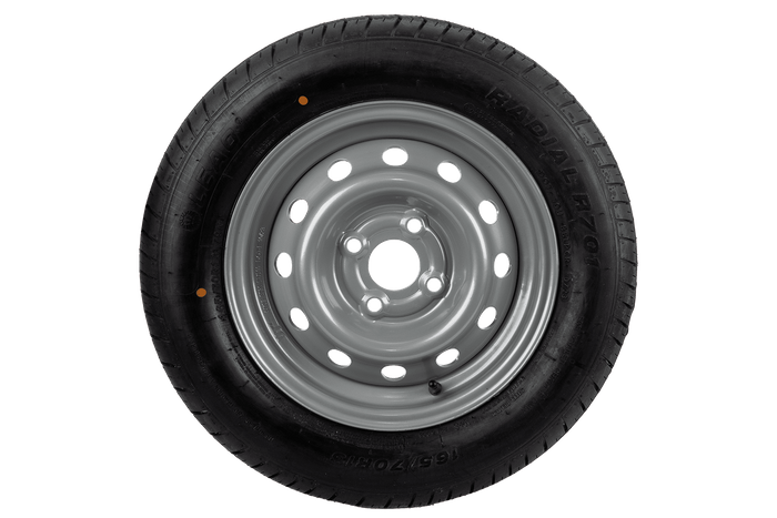 Komplett hjul DEKK LINGLONG 165/70 R13 79N FELG UNITRAILER 4Jx13"H2 4x100 ET:30